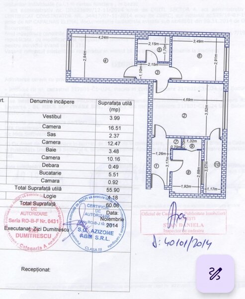 Piata Sudului, apartament 3 camere, pozitie excelenta